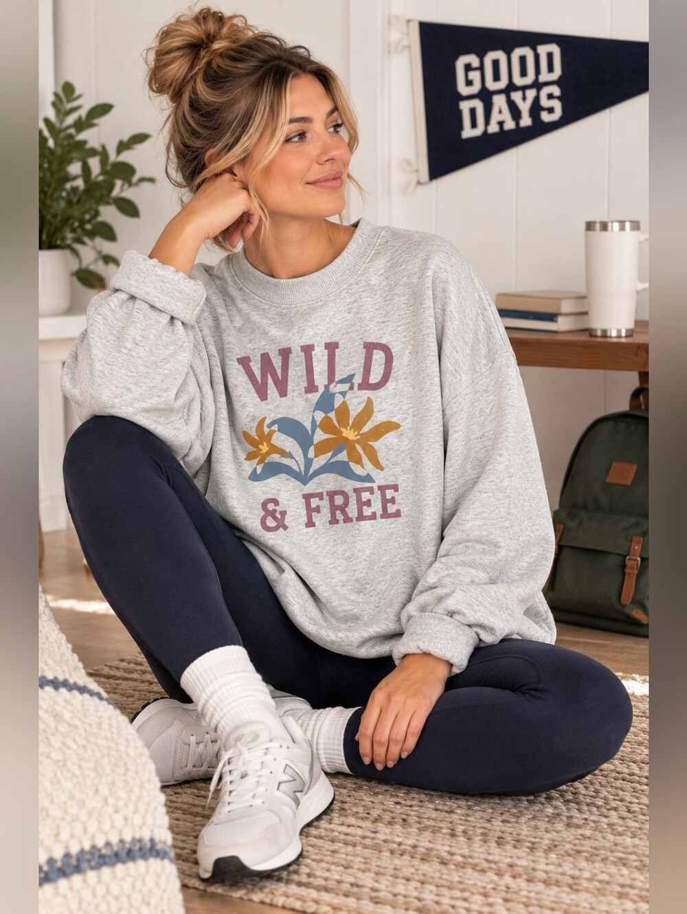Old Navy oversized Fleece type lined graphic sweatshirt size xxl